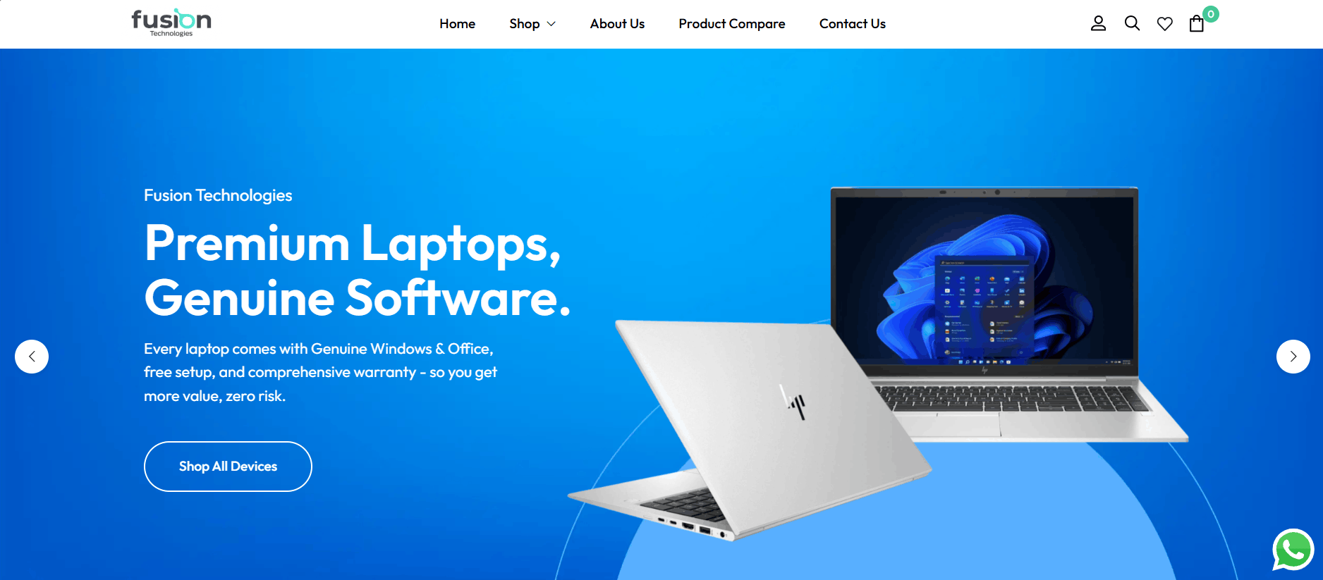 Fusion Technologies screenshot
